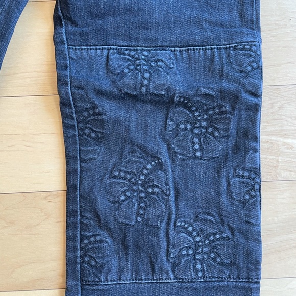 Black flair crop jeans - Picture 3 of 13